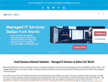 Tablet Screenshot of networkingresults.com